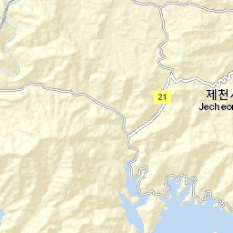 Jecheon-si Street Map