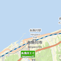 Itoigawa Street Map