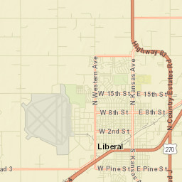 Bluebell Rd Liberal KS 67901 America Street Map