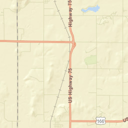 US-75 Caney KS 67333 America Street Map