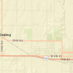 935-999 McArthur Street Coffeyville KS Street Map