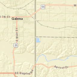 West Front Street, Galena, KS 66739 Street Map