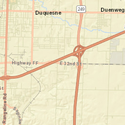 4917-4999 East 13th Street, Joplin, MO Street Map