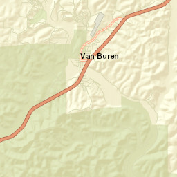 Van Buren Street Map