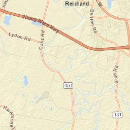 Reidland Street Map