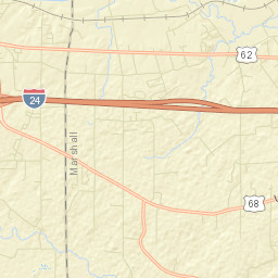 Interstate 24 Benton KY 42025 Street Map