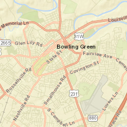 1526-1798 Avenue of Champions, Western Kentucky University Street Map