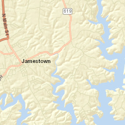 Jamestown Street Map
