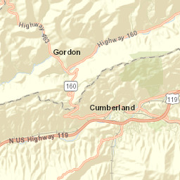 Cumberland Street Map