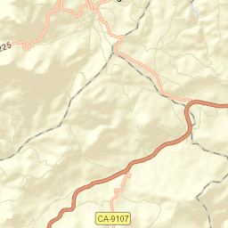 Algámitas Street Map