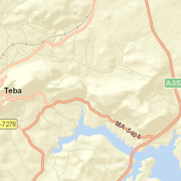 Teba Street Map