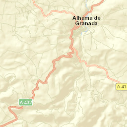 Alhama de Granada Street Map