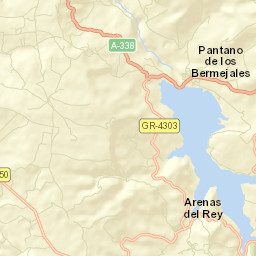 Arenas del Rey Street Map