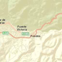 Fondón Street Map