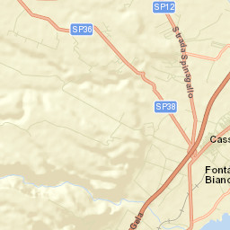 Cassibile Street Map
