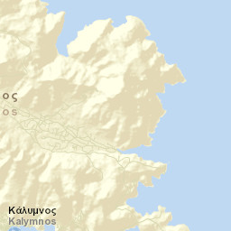 Kálymnos Street Map