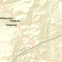 Altınyayla Street Map