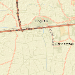 Seyhan Street Map