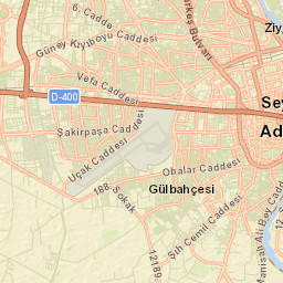 Adana Street Map