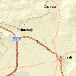 Oğuzeli Street Map