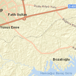 Nizip Street Map