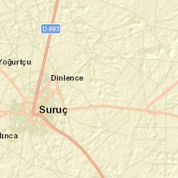 Suruç Street Map