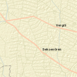 Seksenören Street Map