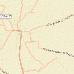 Dowlatābād Street Map