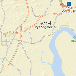 Pyeongtaek Street Map