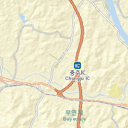 Chungju-si Street Map