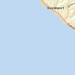 Davenport California Street Map