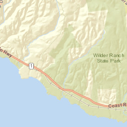 3403-3499 Cabrillo Hwy, Santa Cruz, CA Street Map