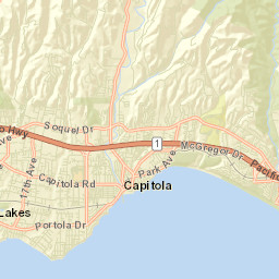 Ocean Breeze Mobile Home Park California Street Map