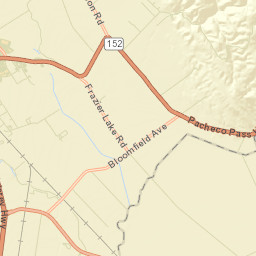 Miller California Street Map