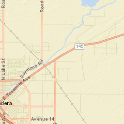 Storey California Street Map
