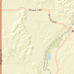 Sumner Hill California Street Map