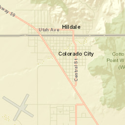 Hildale Street Map