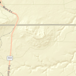 Branson Colorado Street Map