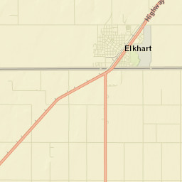 Elkhart Street Map