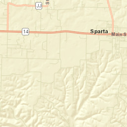 Sparta Street Map