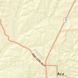 Ava Street Map