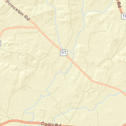 4856 Princeton Road, Hopkinsville, KY Street Map