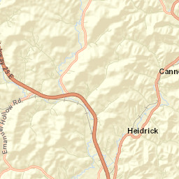 Knox County Street Map