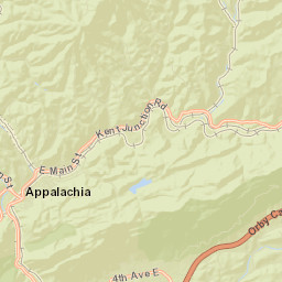 Big Stone Gap Street Map