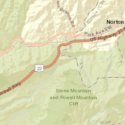City of Norton Street Map