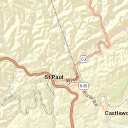 Castlewood Street Map