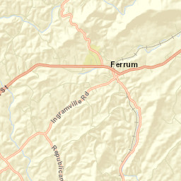 Ferrum Street Map