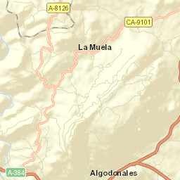 Algodonales Street Map