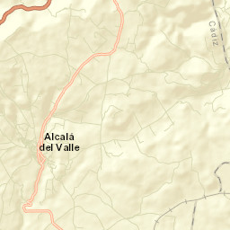 Alcalá del Valle Street Map