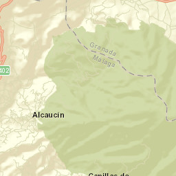 Alcaucín Street Map